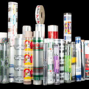 Food grade laminated plastic film packaging